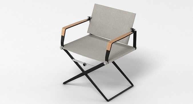 Dedon Seax Chair 3D model 2