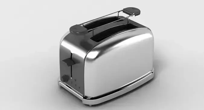 Generic Chrome Toaster