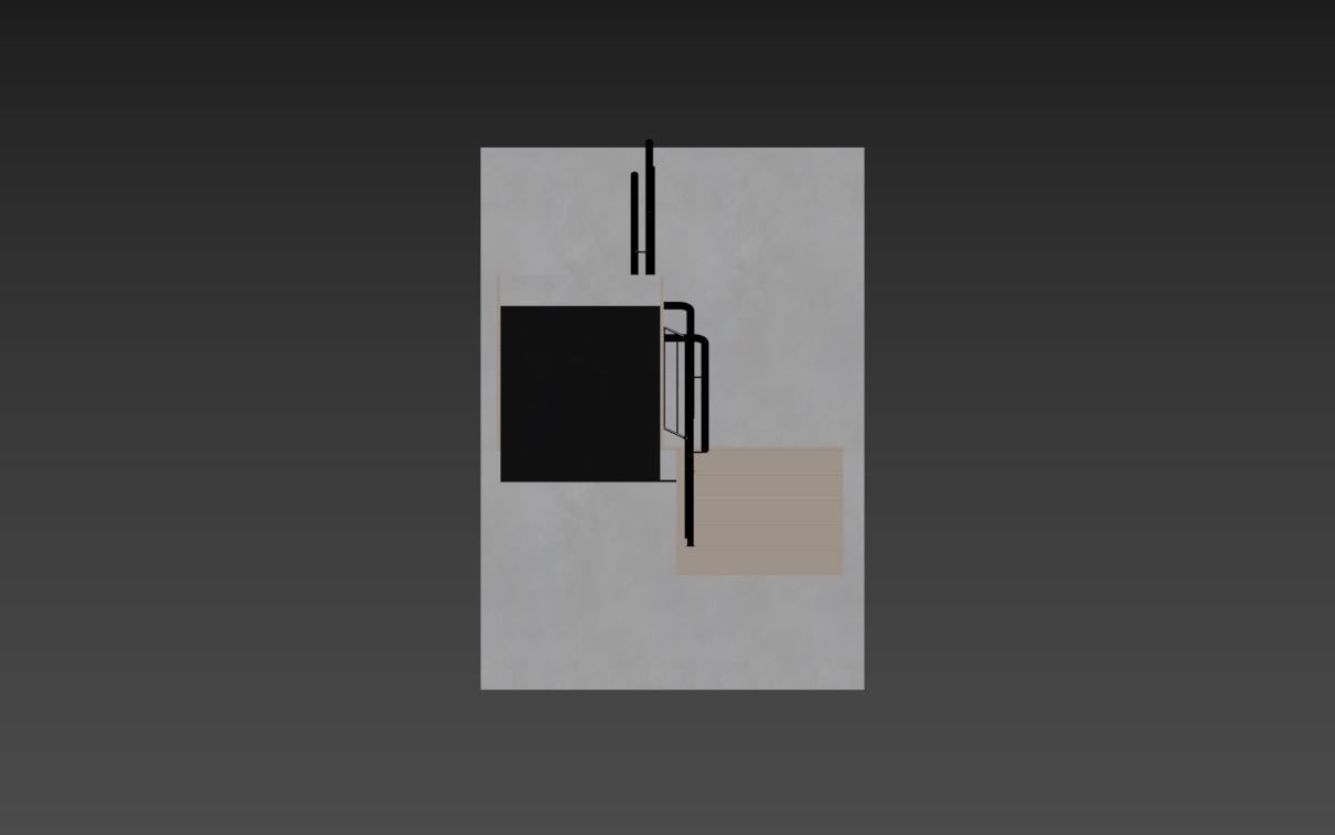 STAIRS abstract design 3D model_7