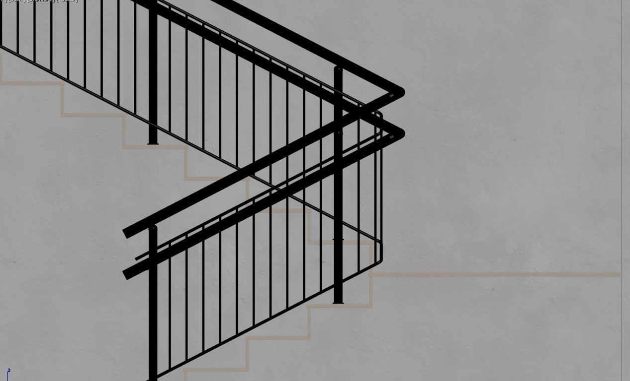 STAIRS abstract design 3D model_11