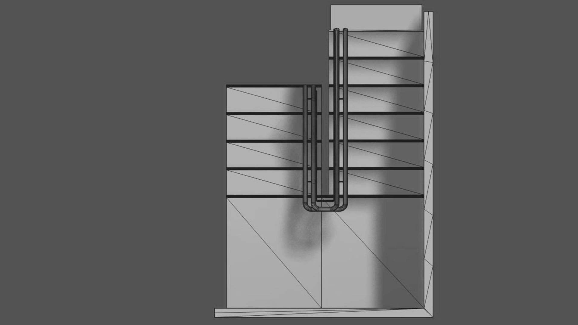 STAIRS abstract design 3D model_21