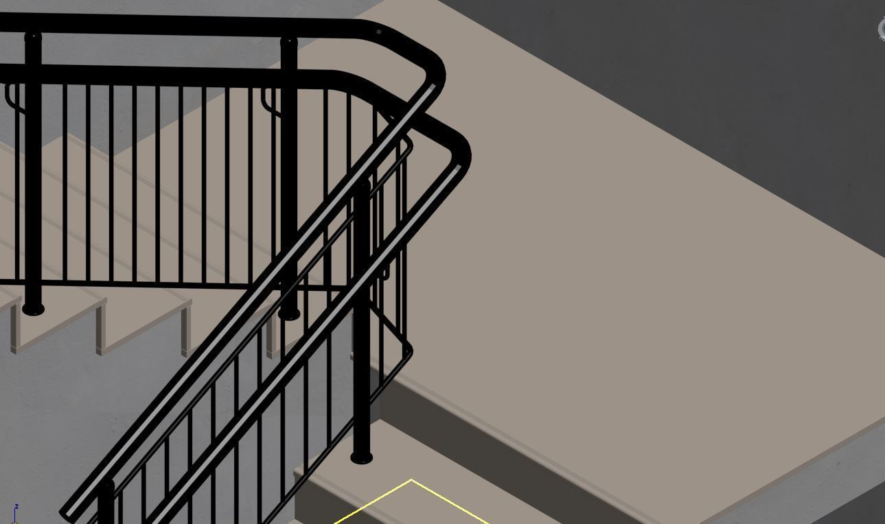STAIRS abstract design 3D model_15