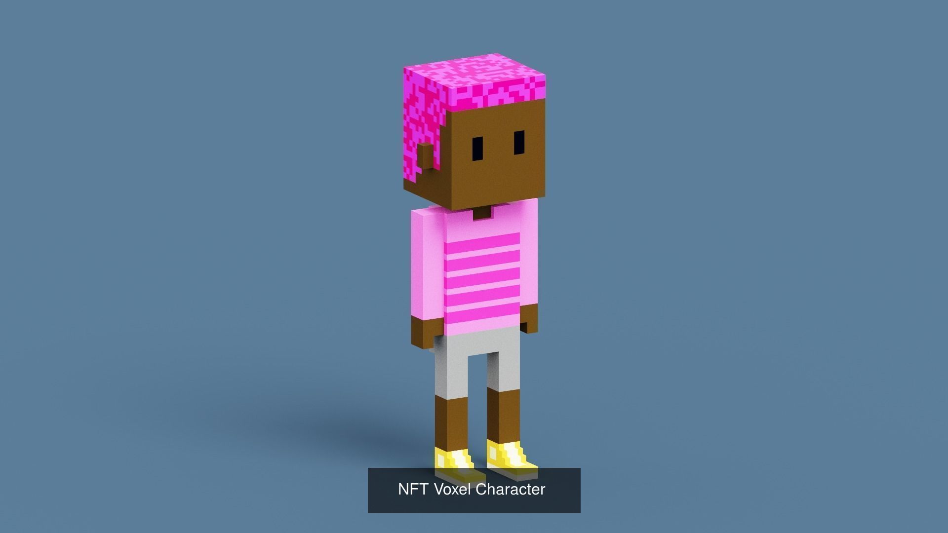 NFT Voxel Characters 3D Model Collection_4