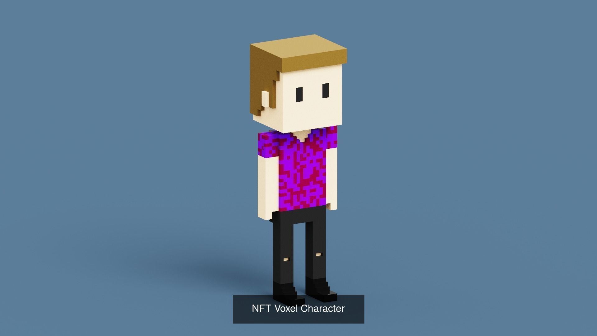 NFT Voxel Characters 3D Model Collection_3