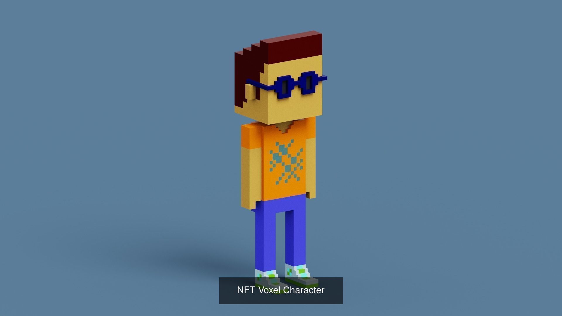 NFT Voxel Characters 3D Model Collection_1