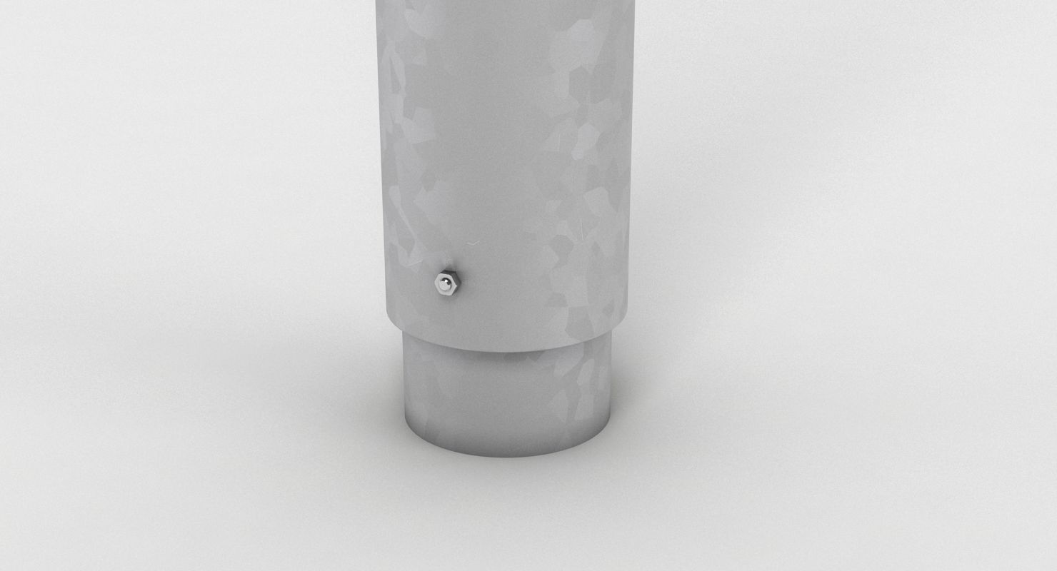 Stop Sign 3D model_9