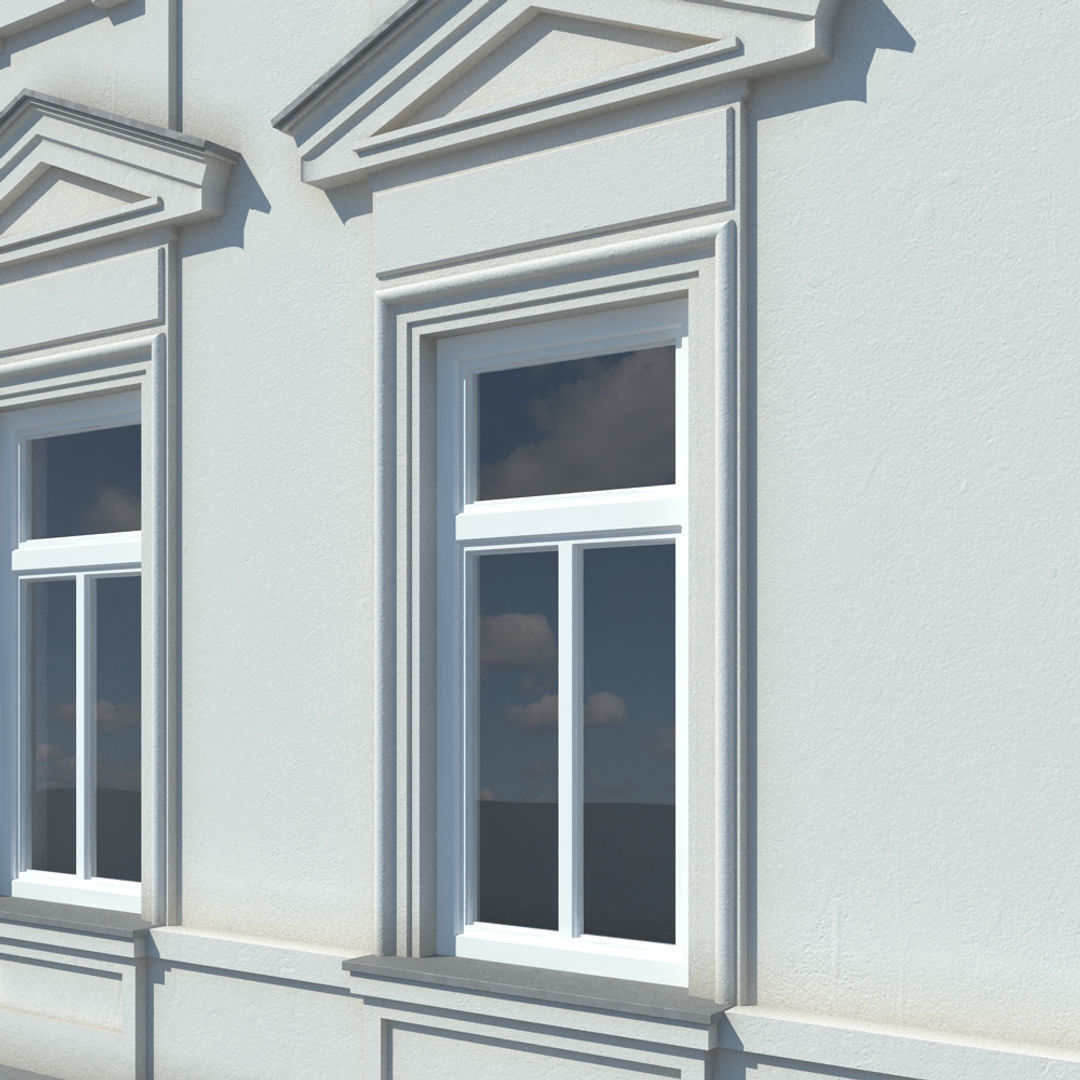 Generic City Building 4 3D model_5