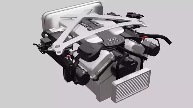 Car Engine  3D model