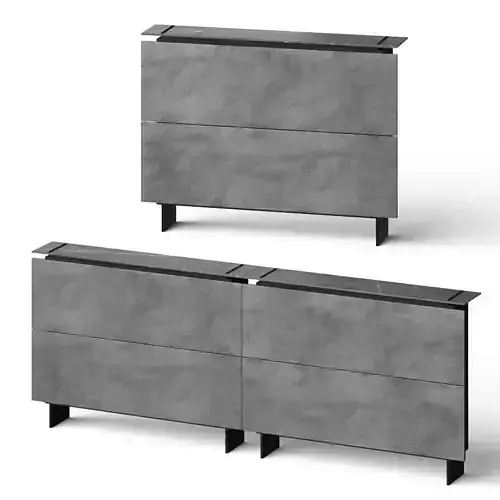 Birex Hosoi Elegant Console Table 3D model