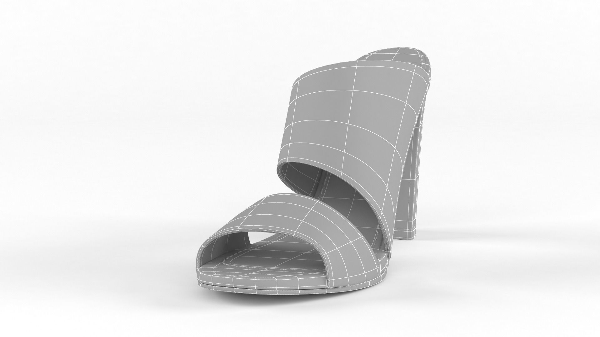Women Shoes 3D model_9