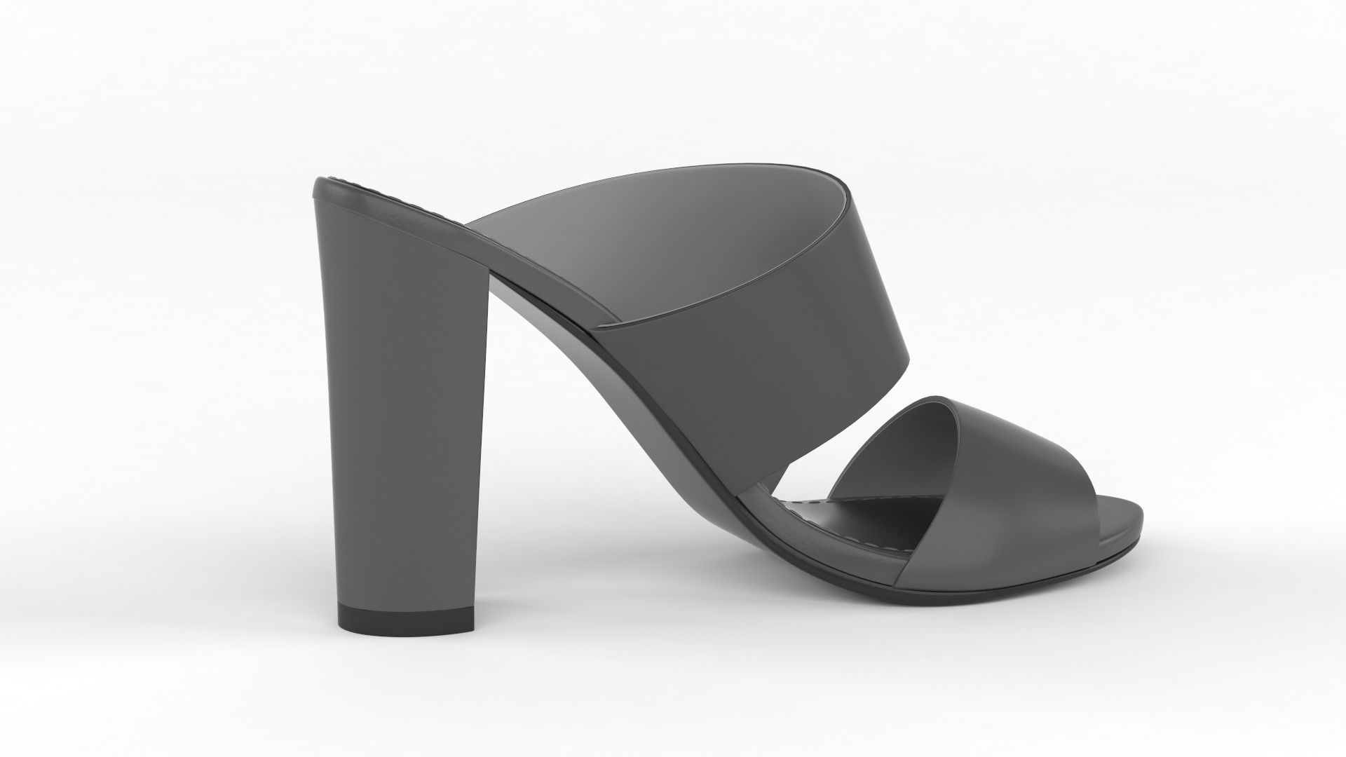 Women Shoes 3D model_3