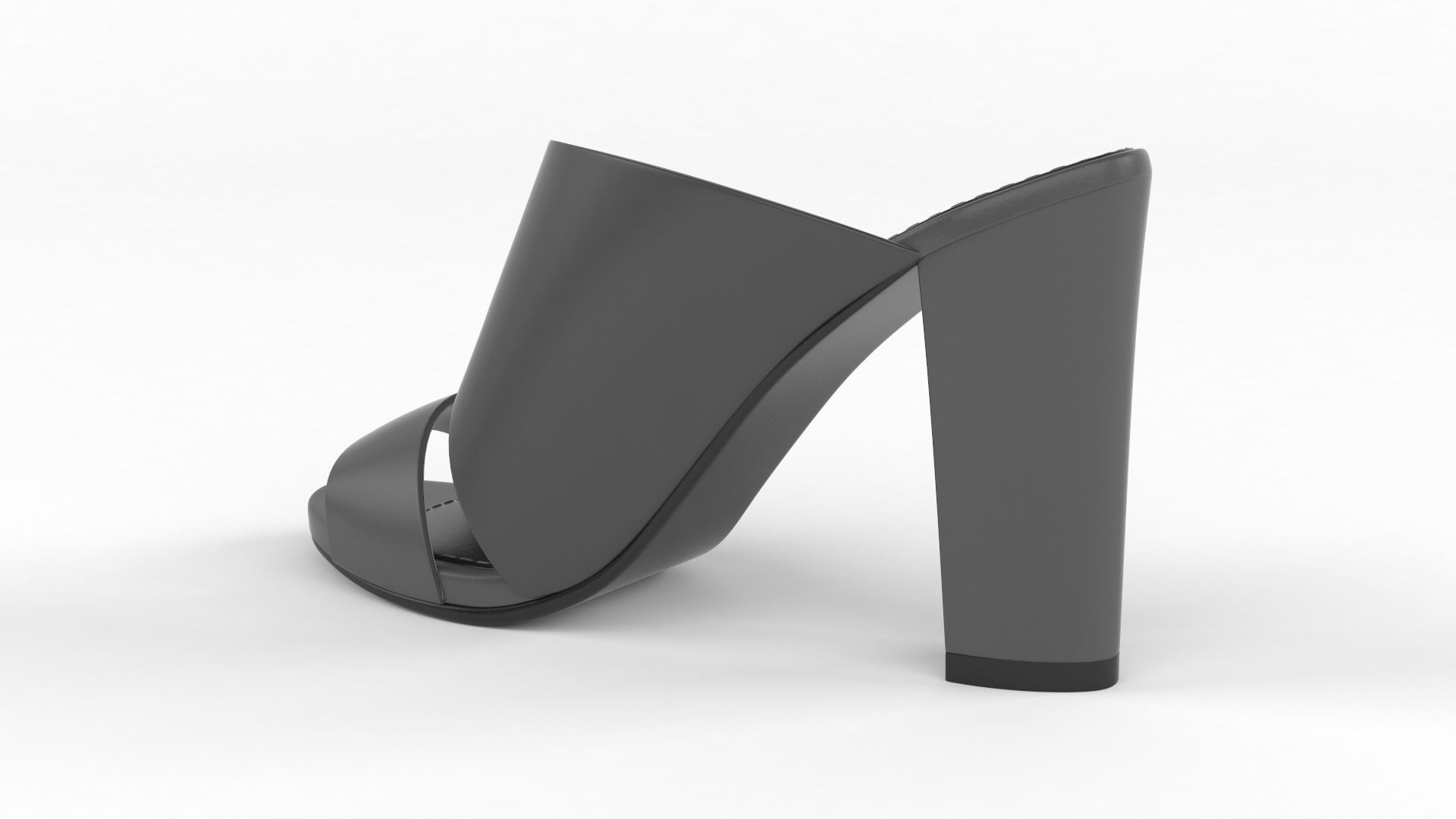 Women Shoes 3D model_2