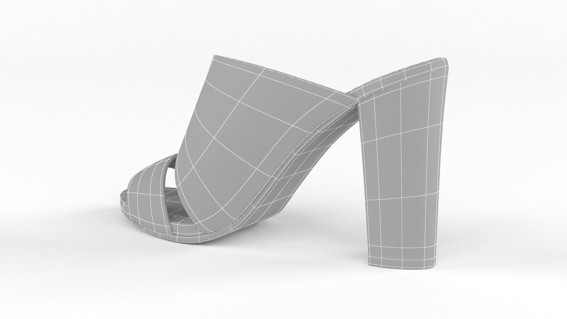 Women Shoes 3D model_7