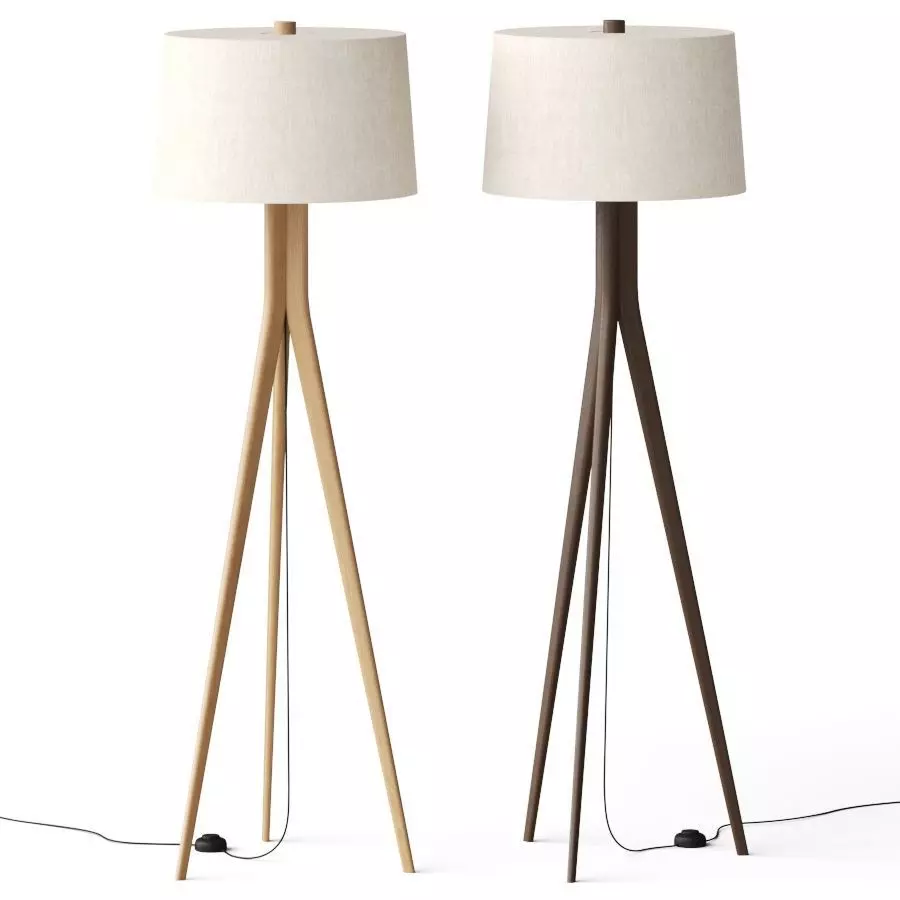 Room and Board Lane Floor lamp 3D model_0