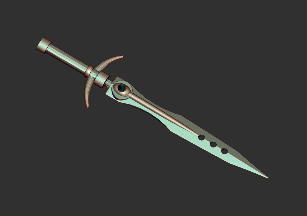 Free Sword Model Free 3D print model_12