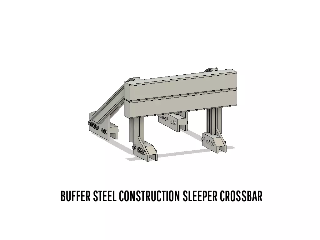 DET-0002 Buffers EUROPE H0-scale 7 items 3D print model_13