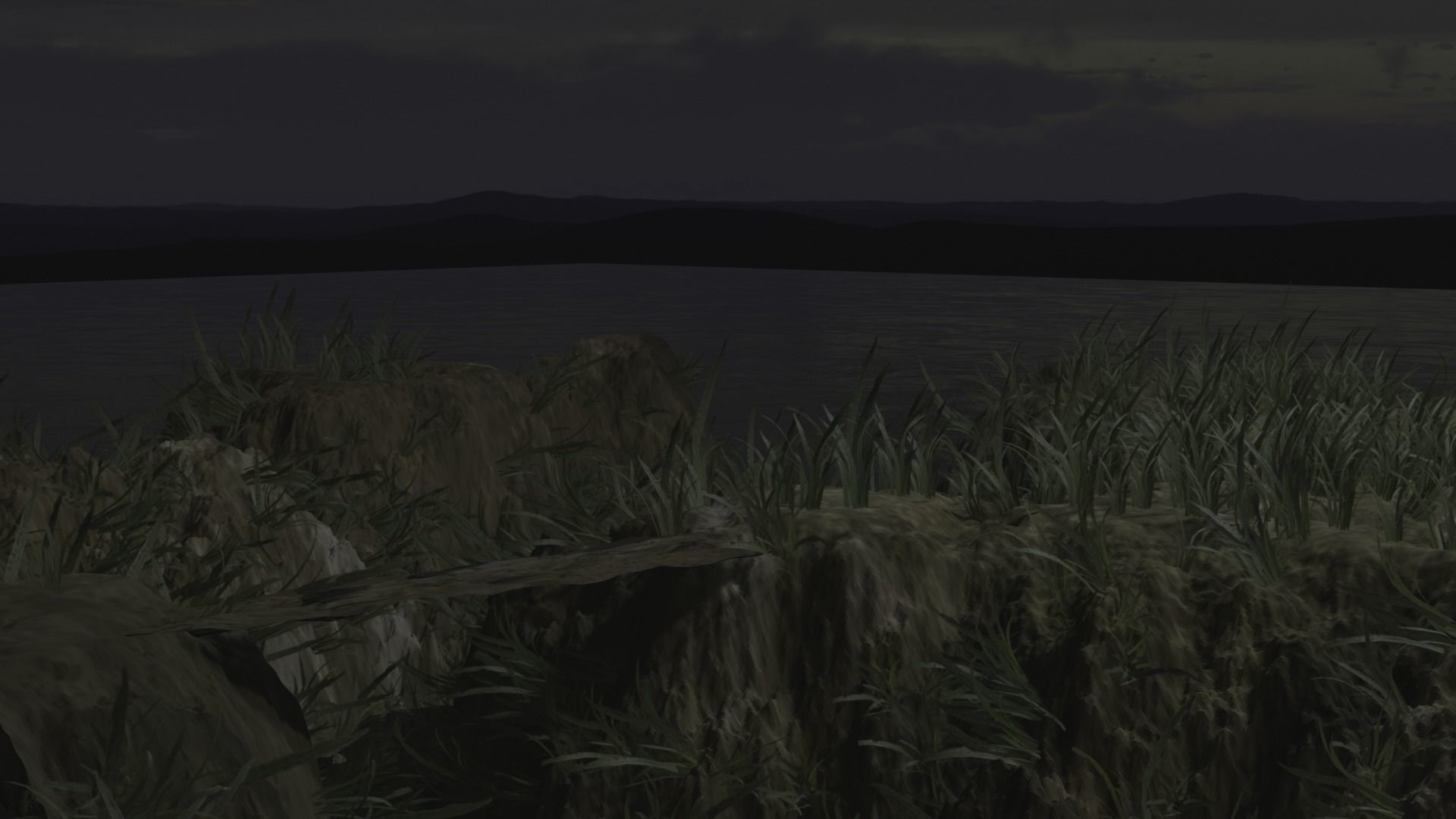 landscape island  is made for  vfx and gaming  3D model_1