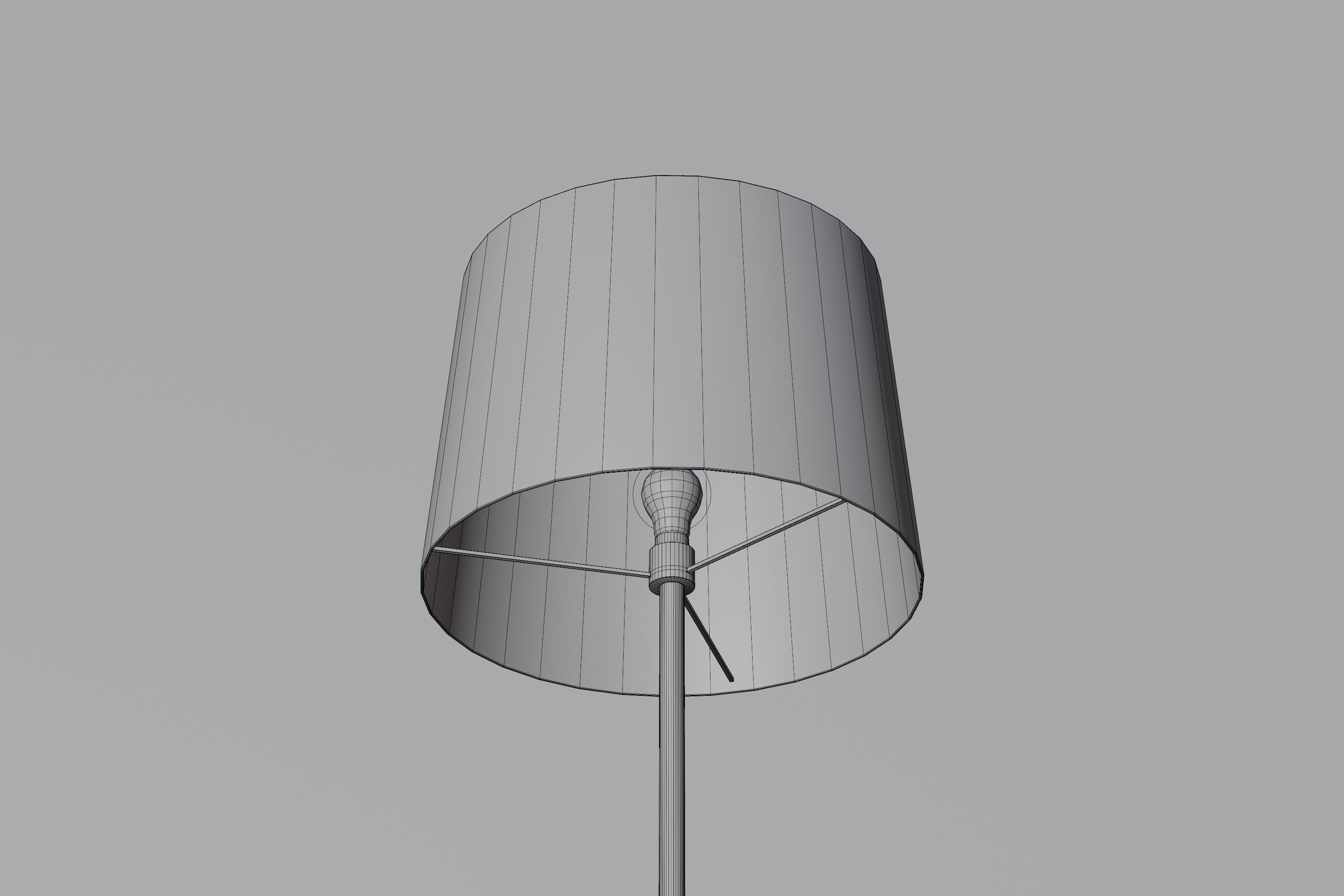 Free Standing lamp Free low-poly 3D model_6