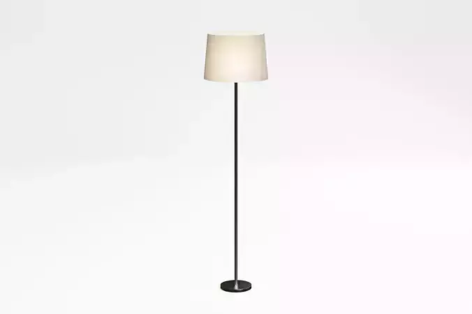 Free Standing lamp Free low-poly 3D model