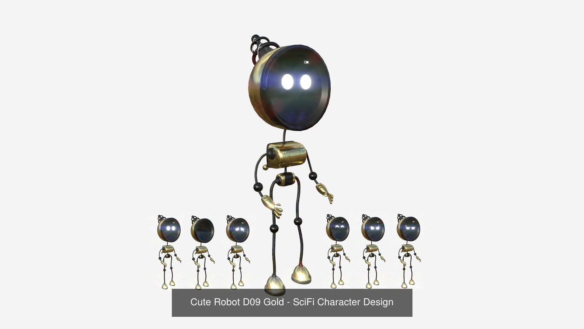 100 Robots Super Collection - SciFi Character Design _83