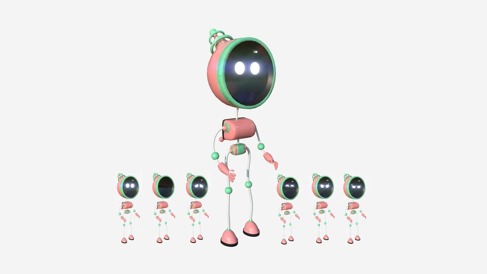 100 Robots Super Collection - SciFi Character Design _78