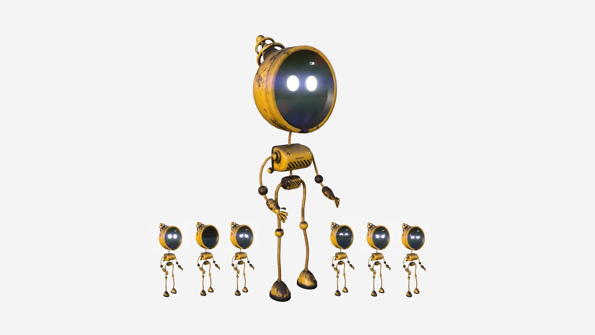 100 Robots Super Collection - SciFi Character Design _94