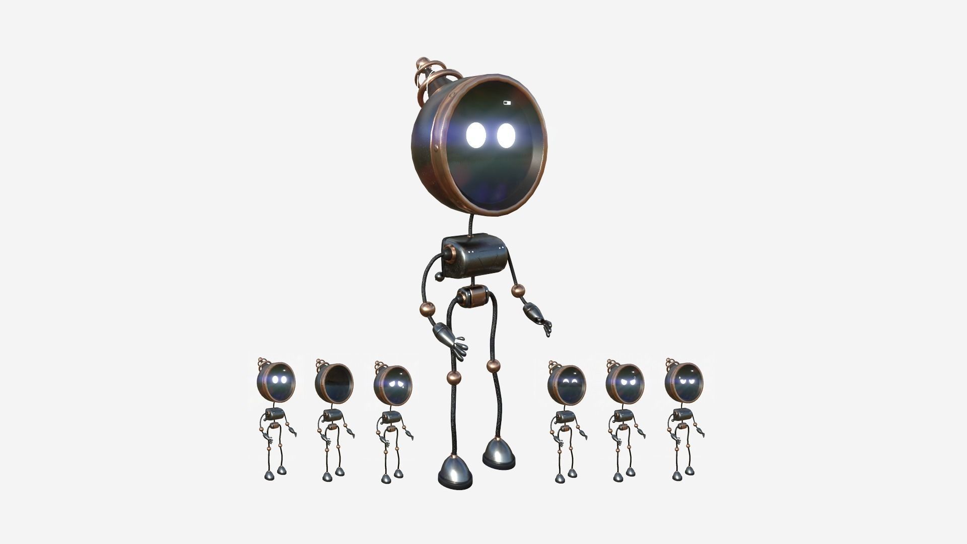 100 Robots Super Collection - SciFi Character Design _84