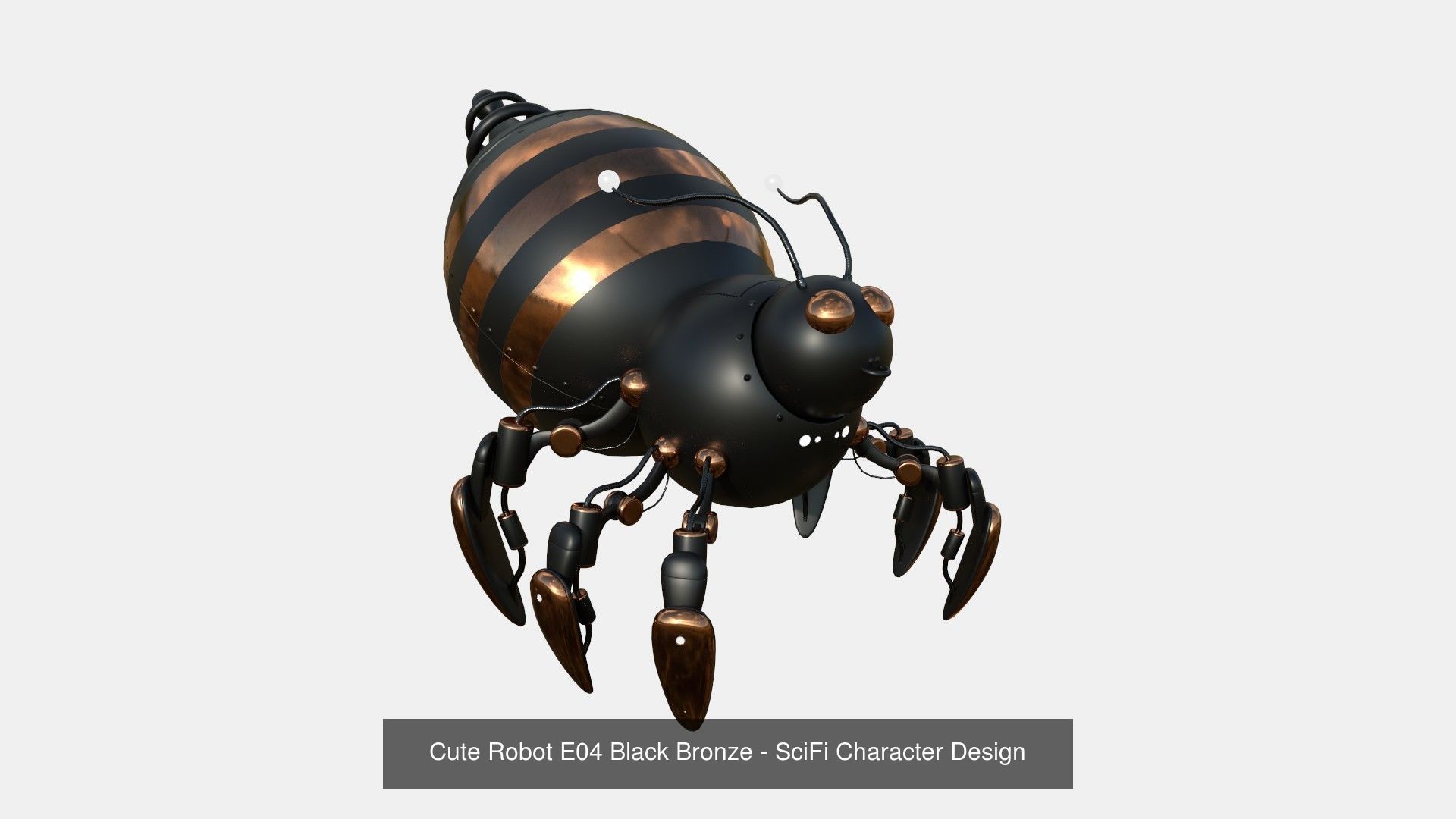 100 Robots Super Collection - SciFi Character Design _93