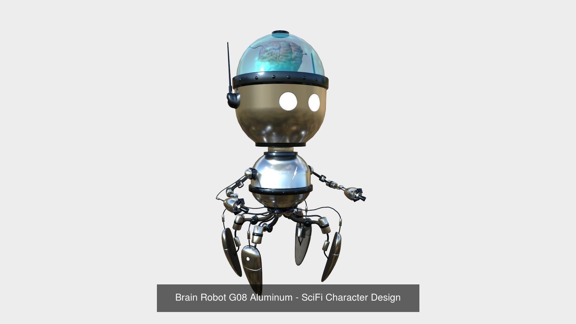 100 Robots Super Collection - SciFi Character Design _135