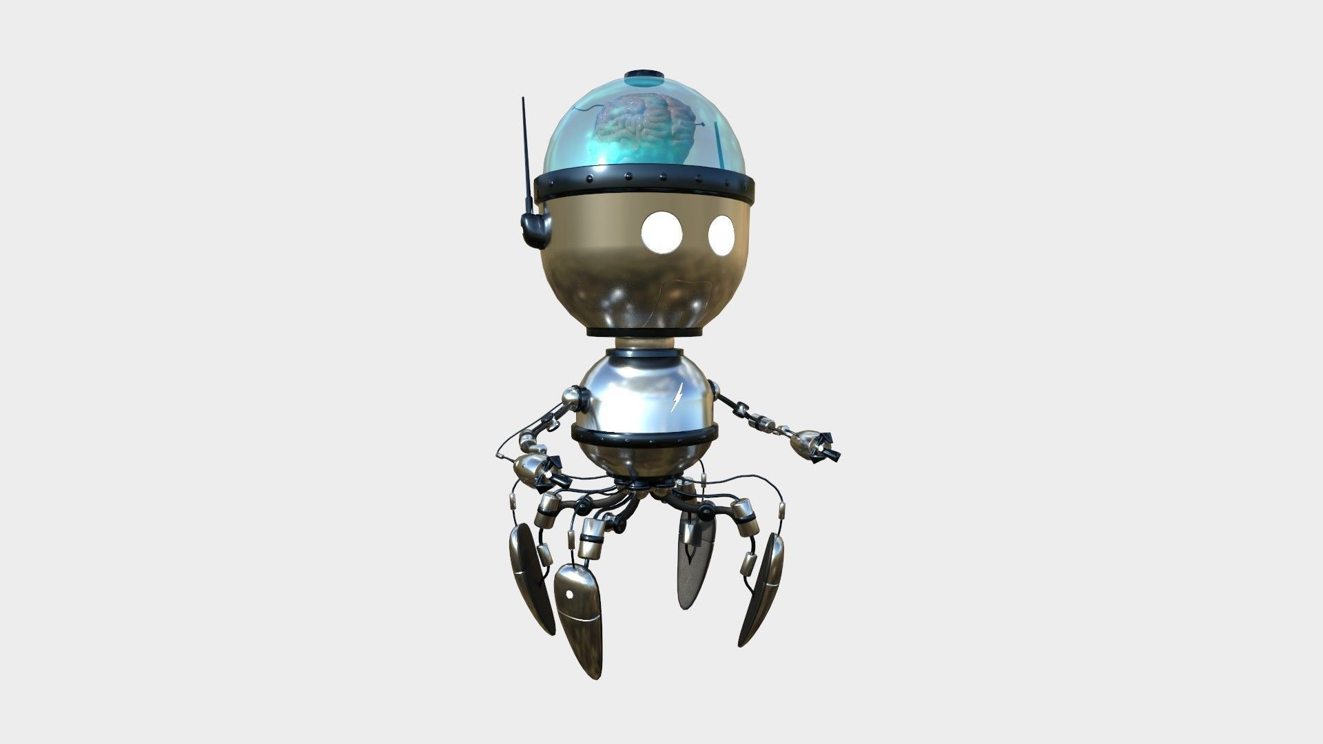 100 Robots Super Collection - SciFi Character Design _138