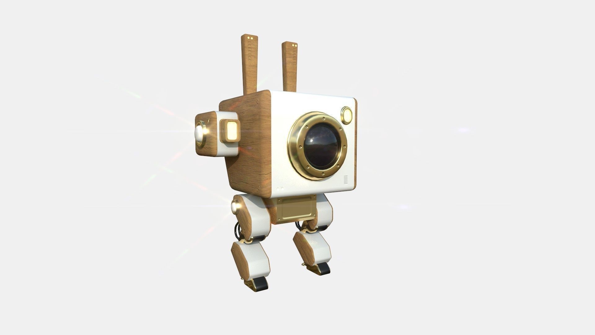 100 Robots Super Collection - SciFi Character Design _56