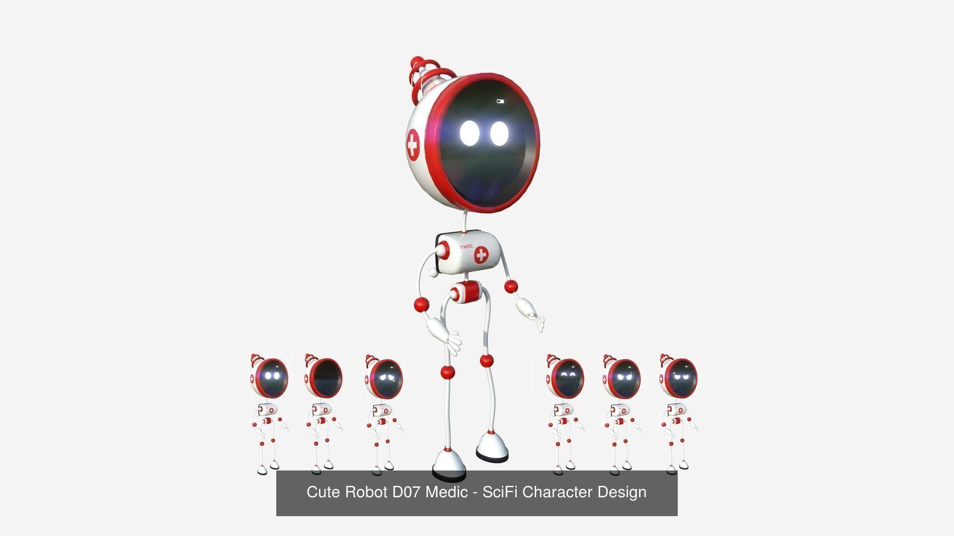 100 Robots Super Collection - SciFi Character Design _79
