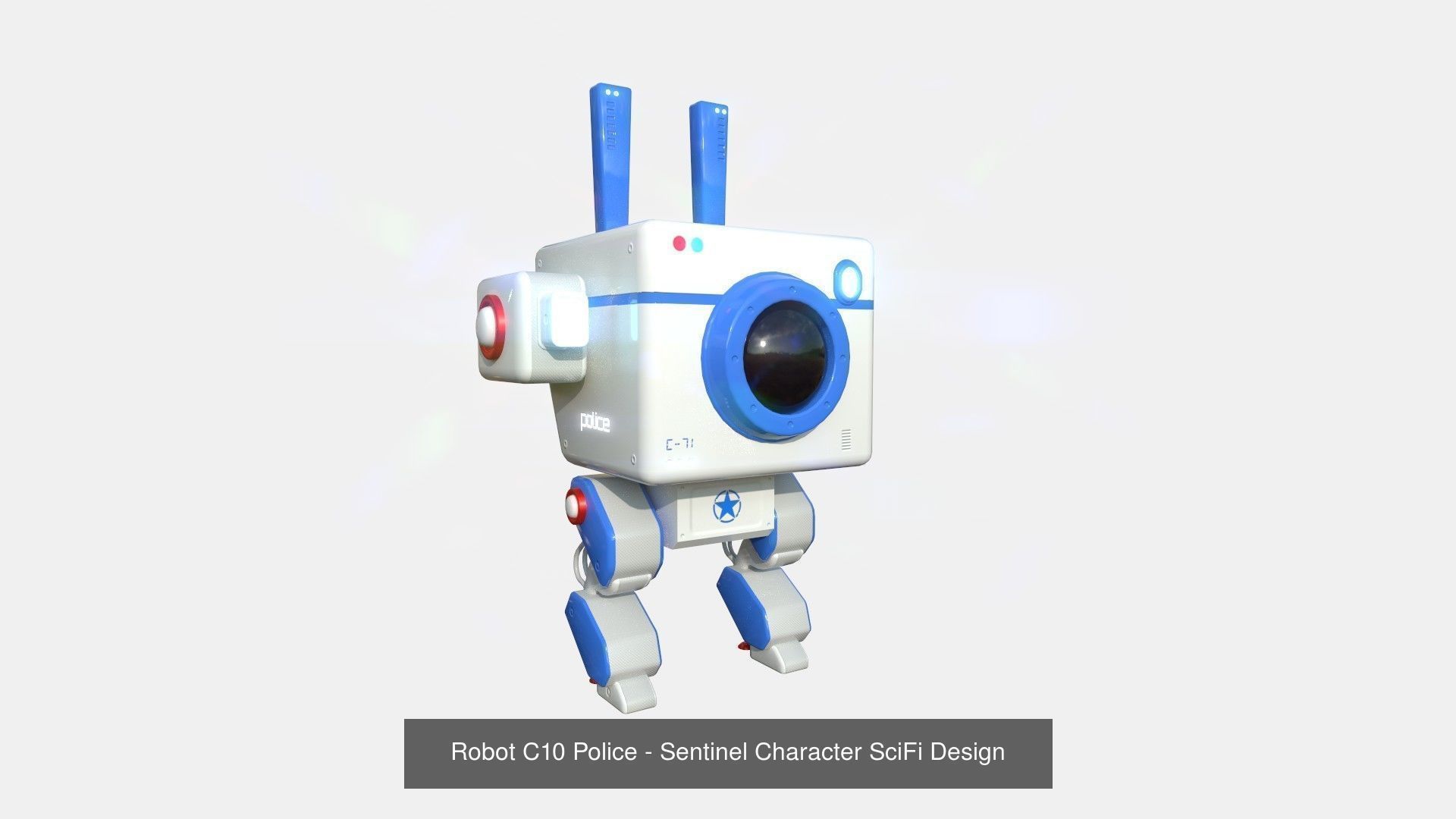100 Robots Super Collection - SciFi Character Design _65