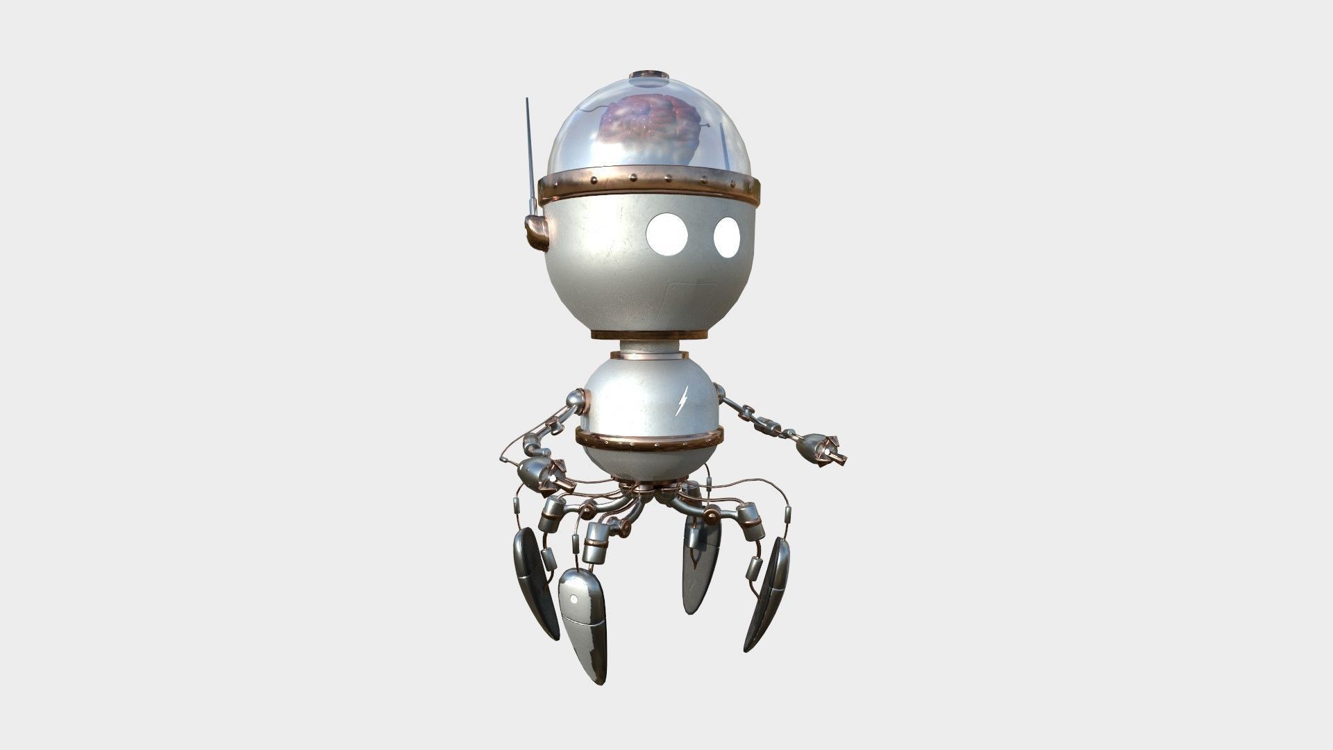 100 Robots Super Collection - SciFi Character Design _142