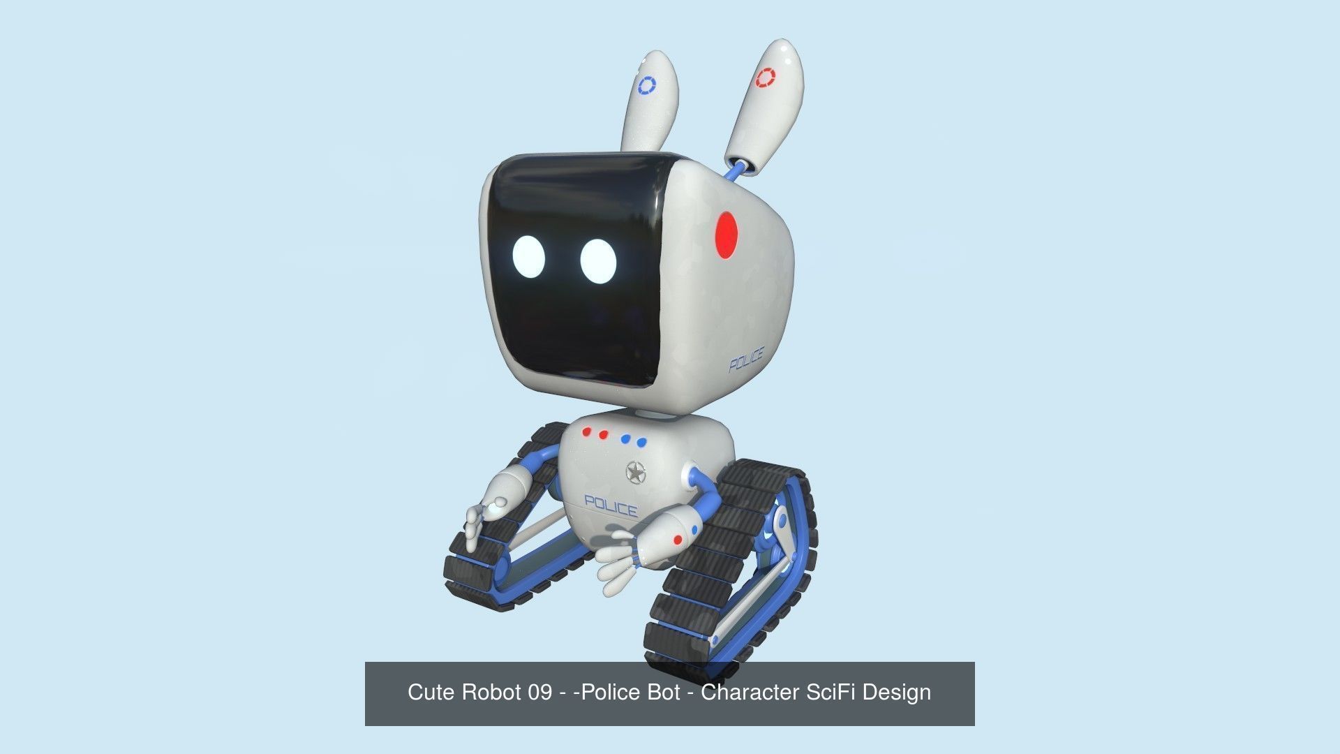 100 Robots Super Collection - SciFi Character Design _23
