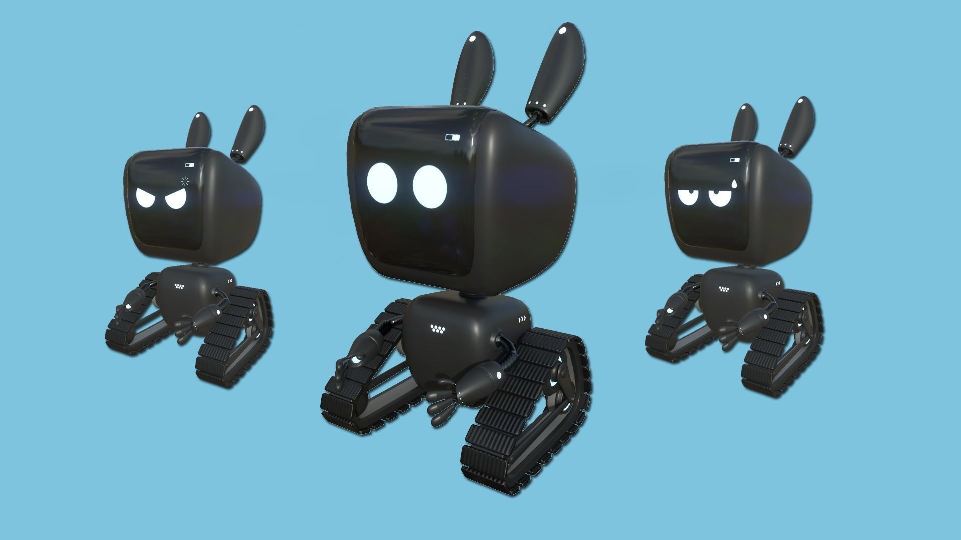 100 Robots Super Collection - SciFi Character Design _20