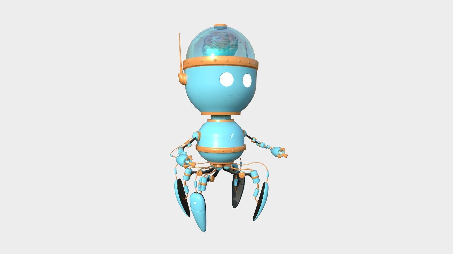 100 Robots Super Collection - SciFi Character Design _136