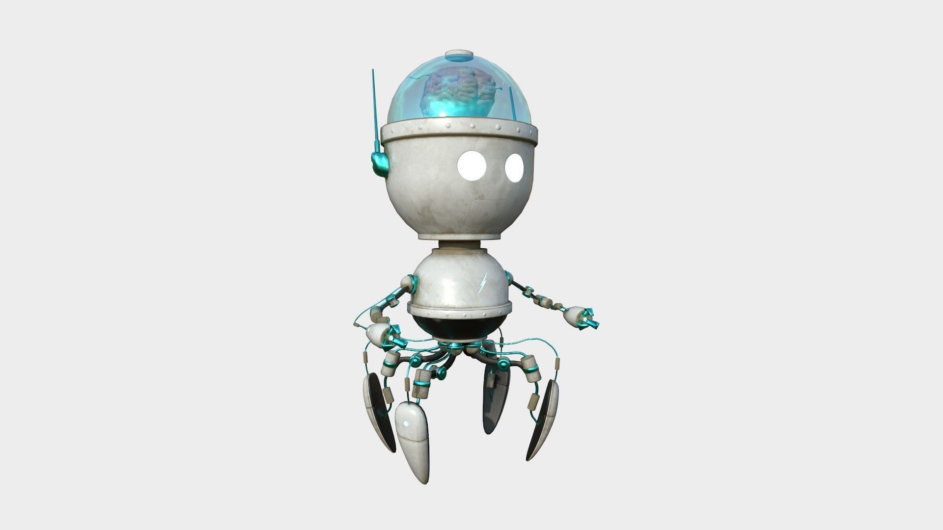 100 Robots Super Collection - SciFi Character Design _154