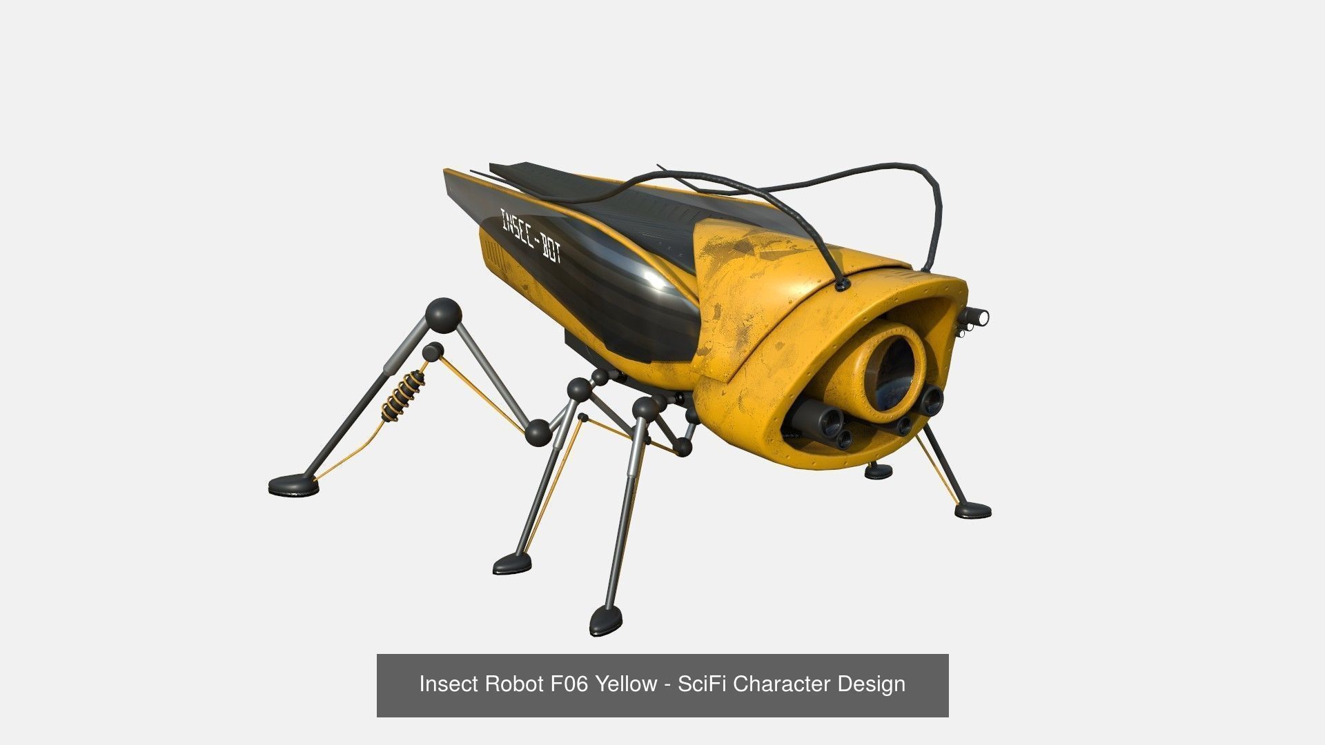 100 Robots Super Collection - SciFi Character Design _117