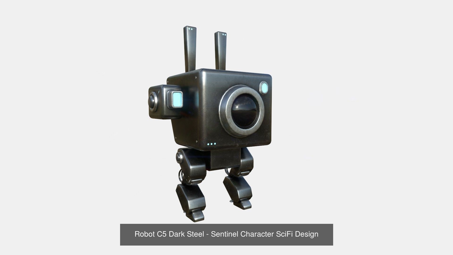 100 Robots Super Collection - SciFi Character Design _55