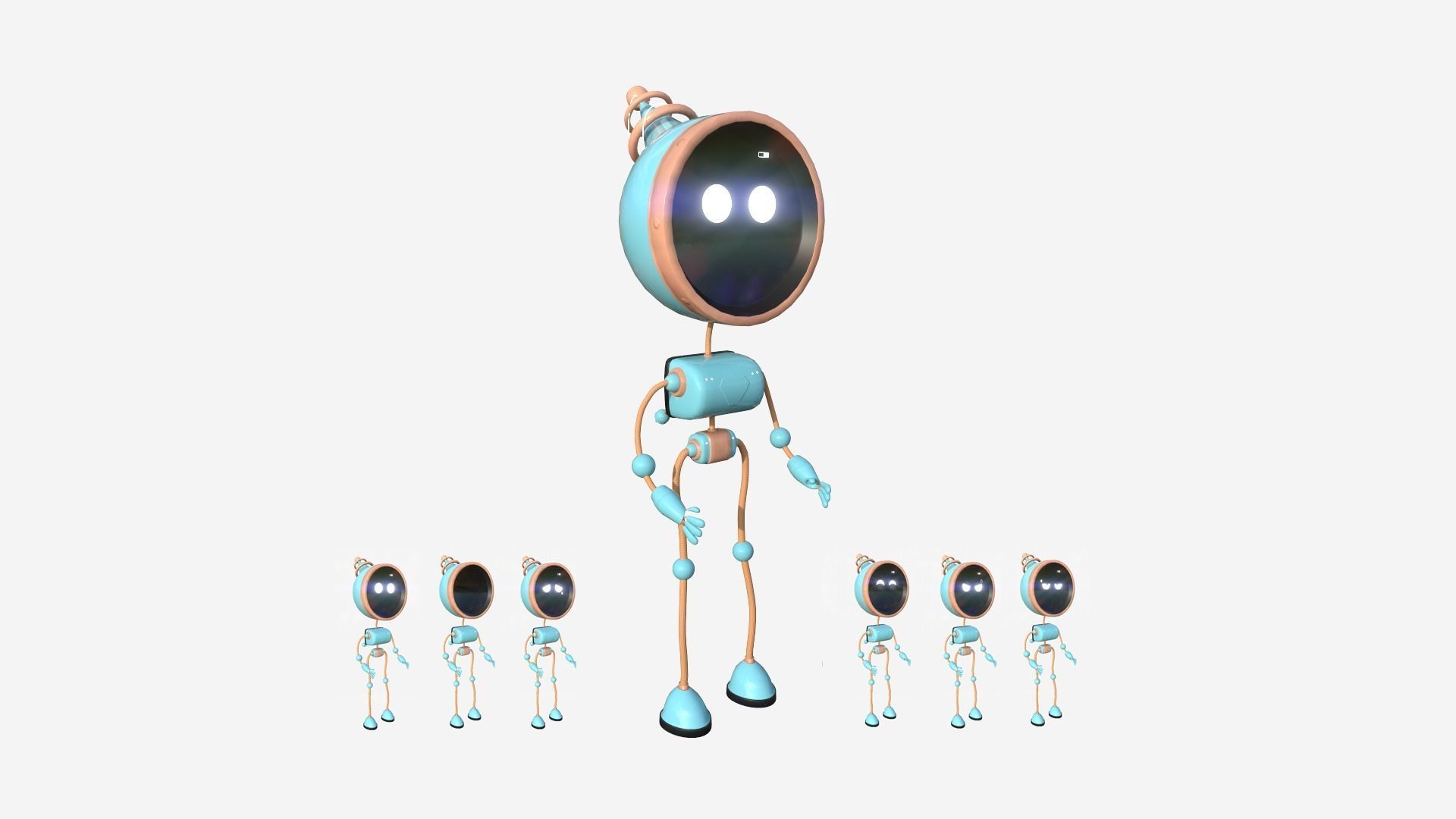 100 Robots Super Collection - SciFi Character Design _80