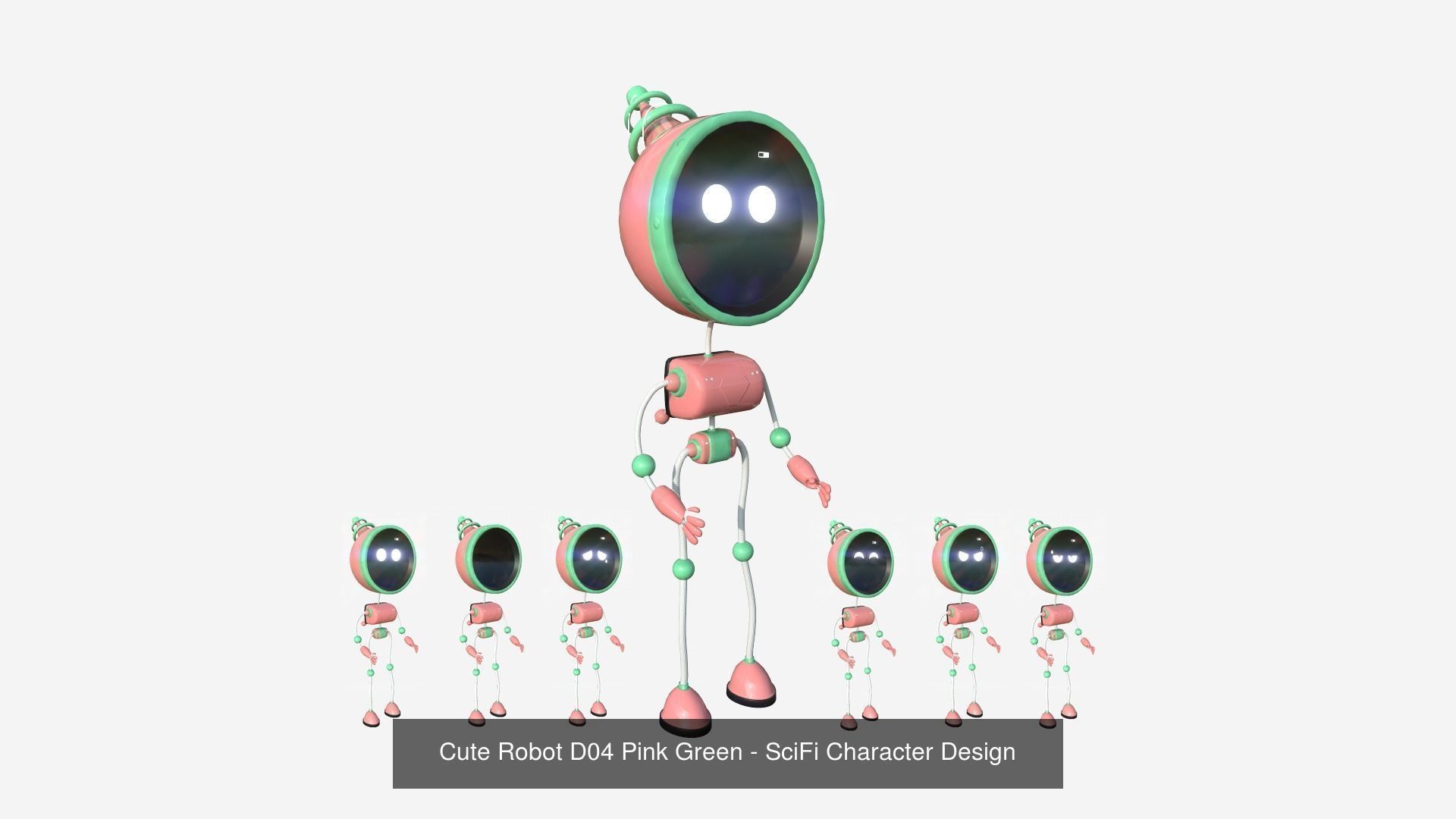 100 Robots Super Collection - SciFi Character Design _73