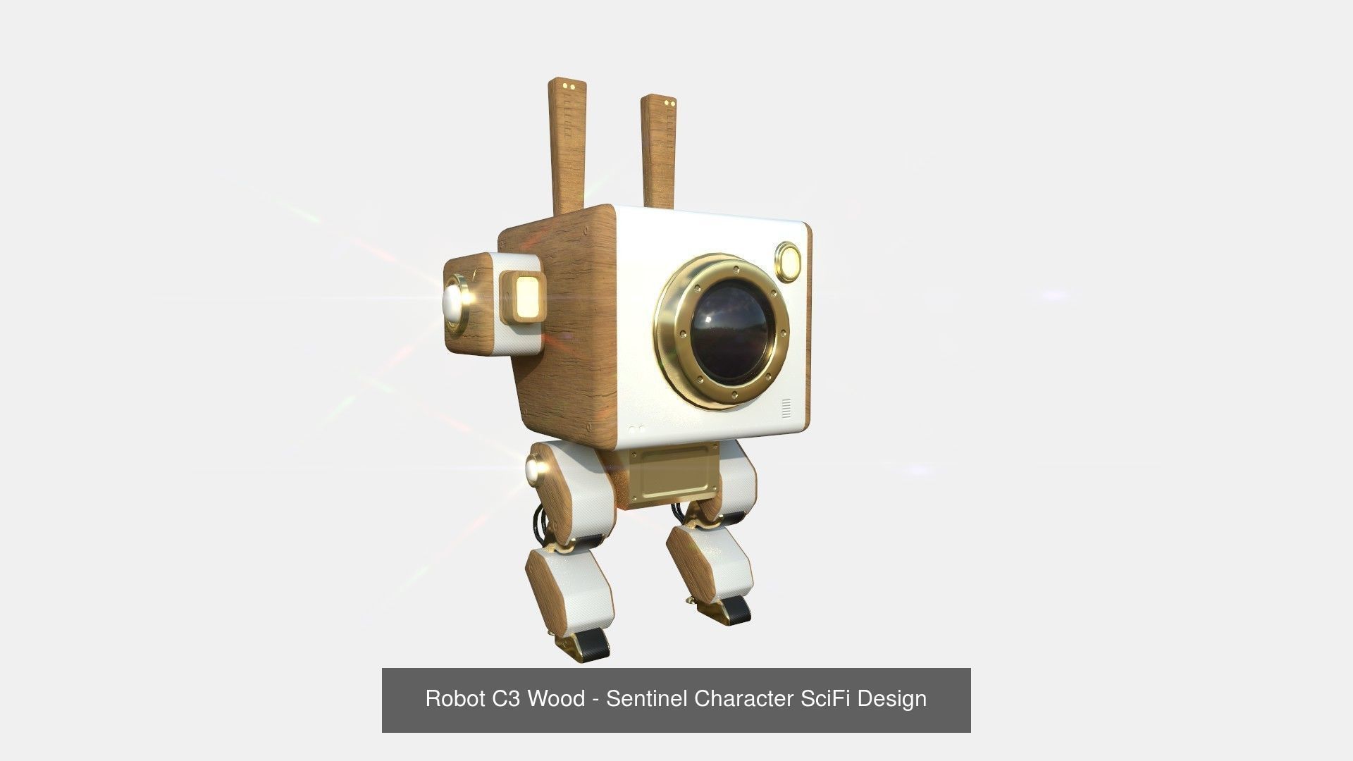 100 Robots Super Collection - SciFi Character Design _51