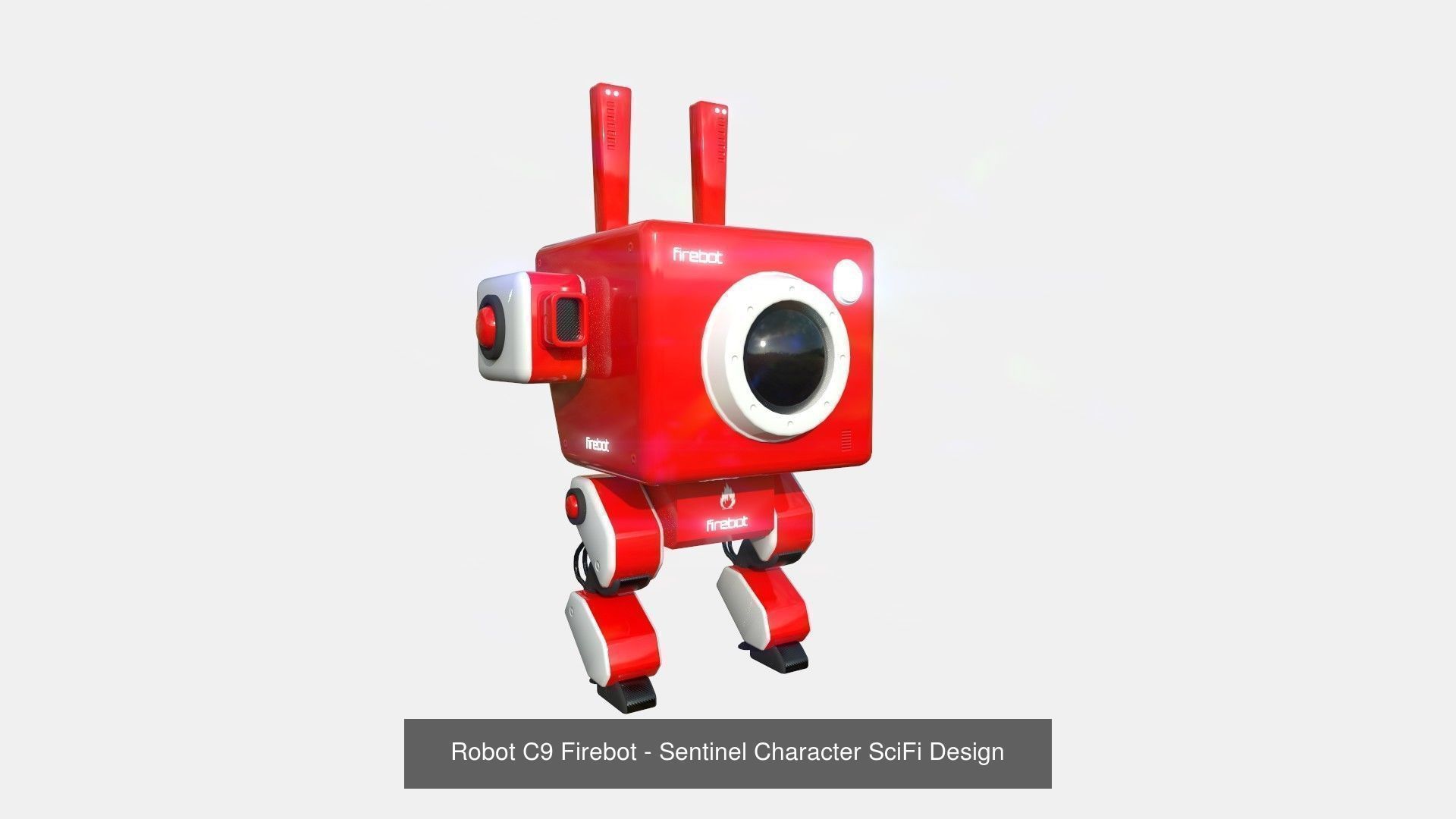 100 Robots Super Collection - SciFi Character Design _63