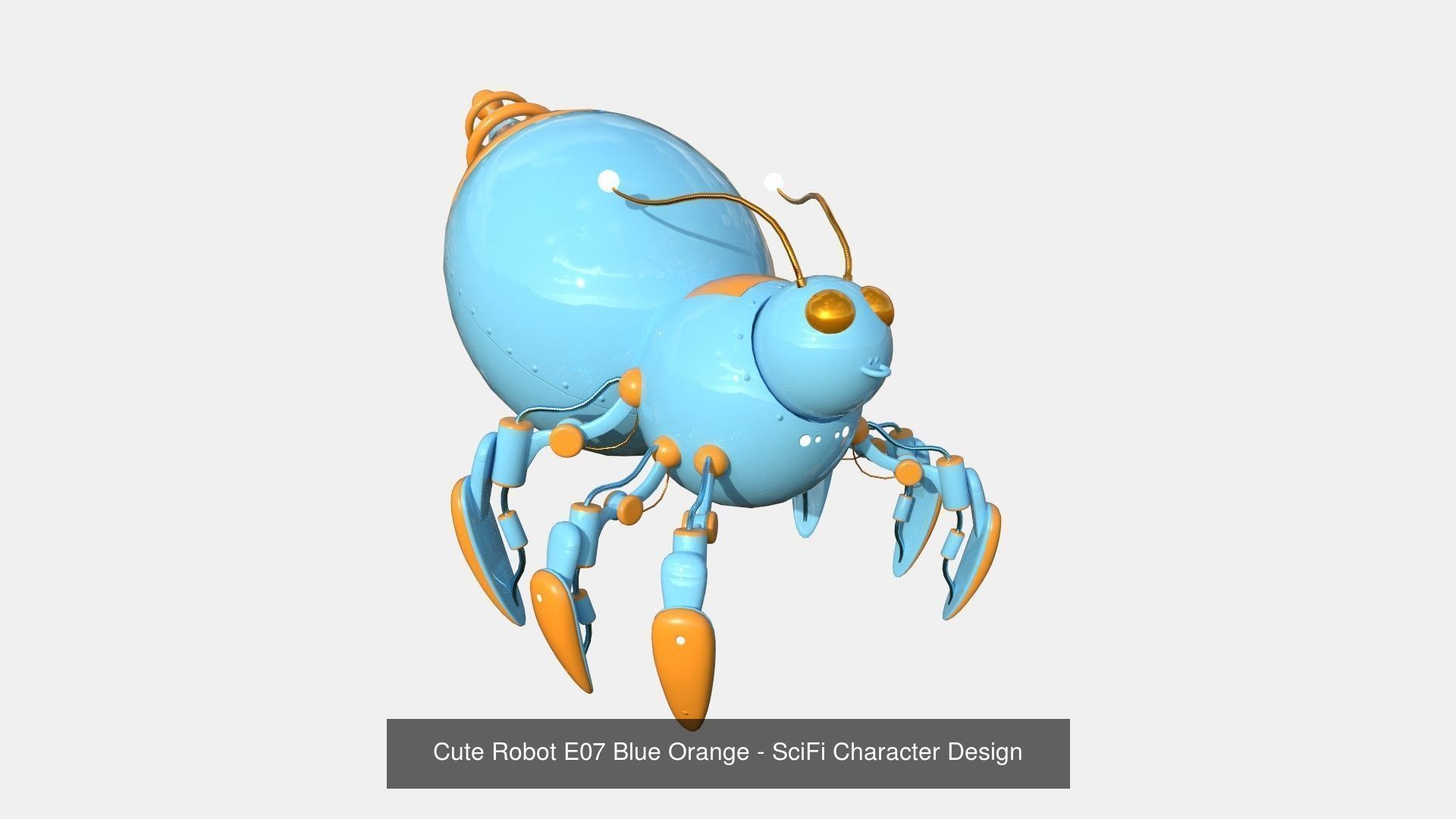 100 Robots Super Collection - SciFi Character Design _99