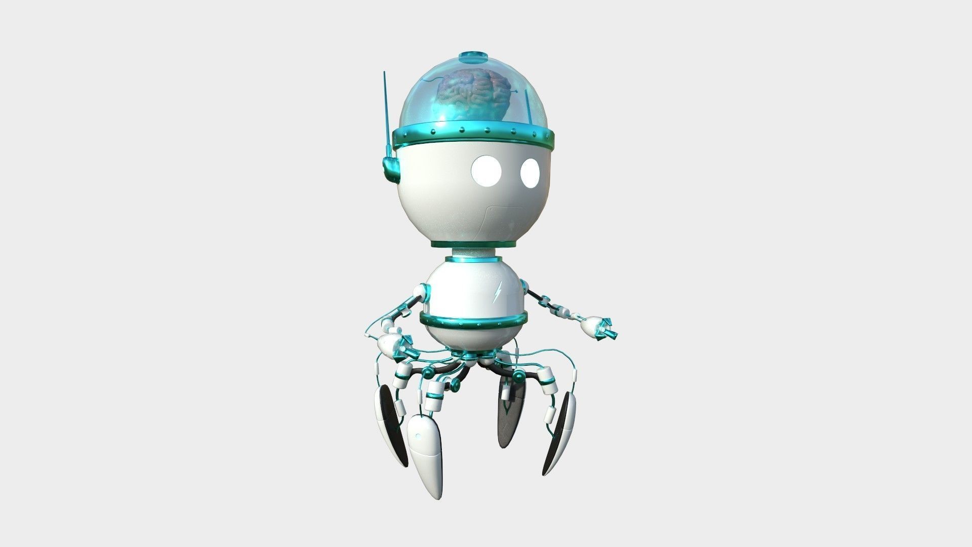 100 Robots Super Collection - SciFi Character Design _144