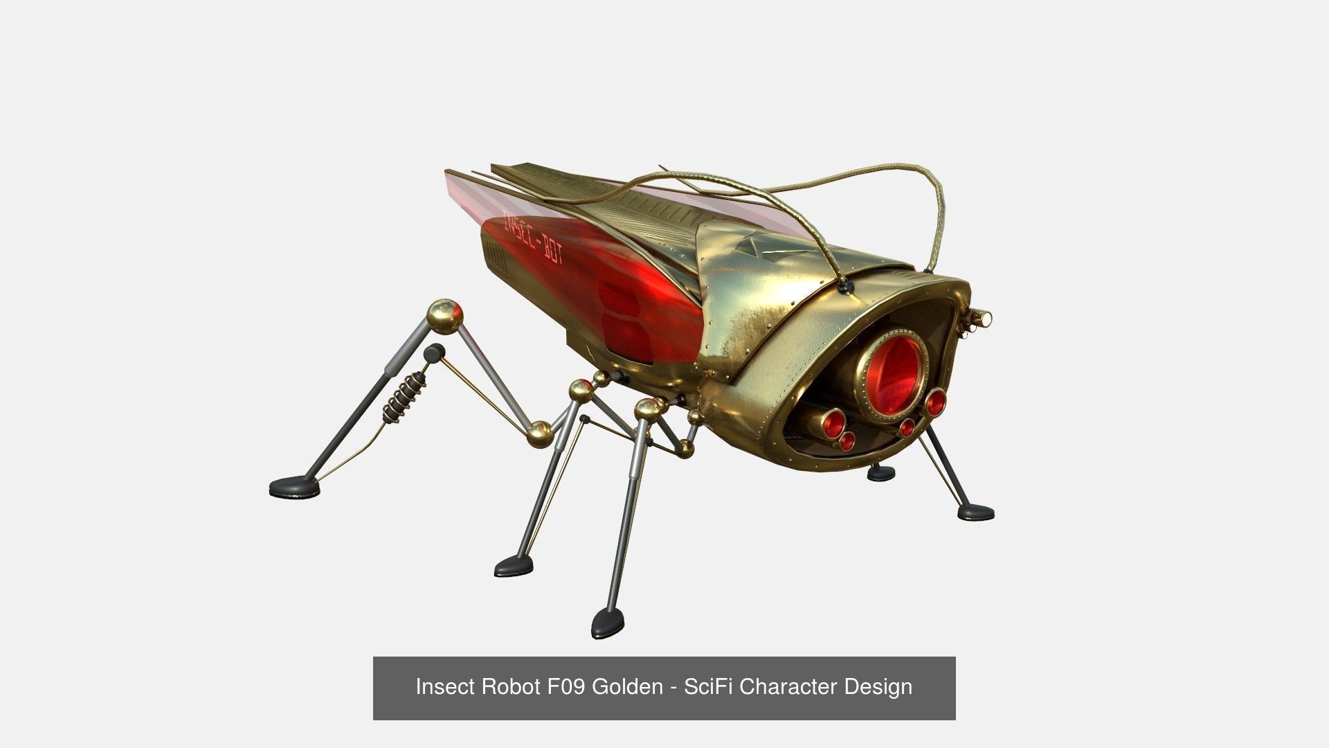 100 Robots Super Collection - SciFi Character Design _123