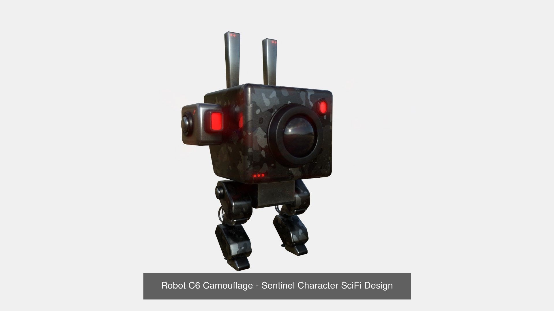 100 Robots Super Collection - SciFi Character Design _57