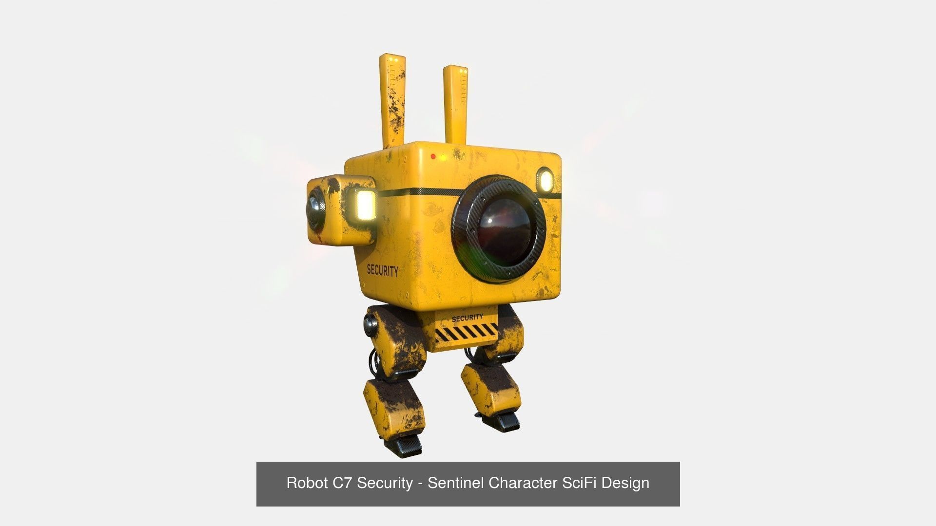 100 Robots Super Collection - SciFi Character Design _59