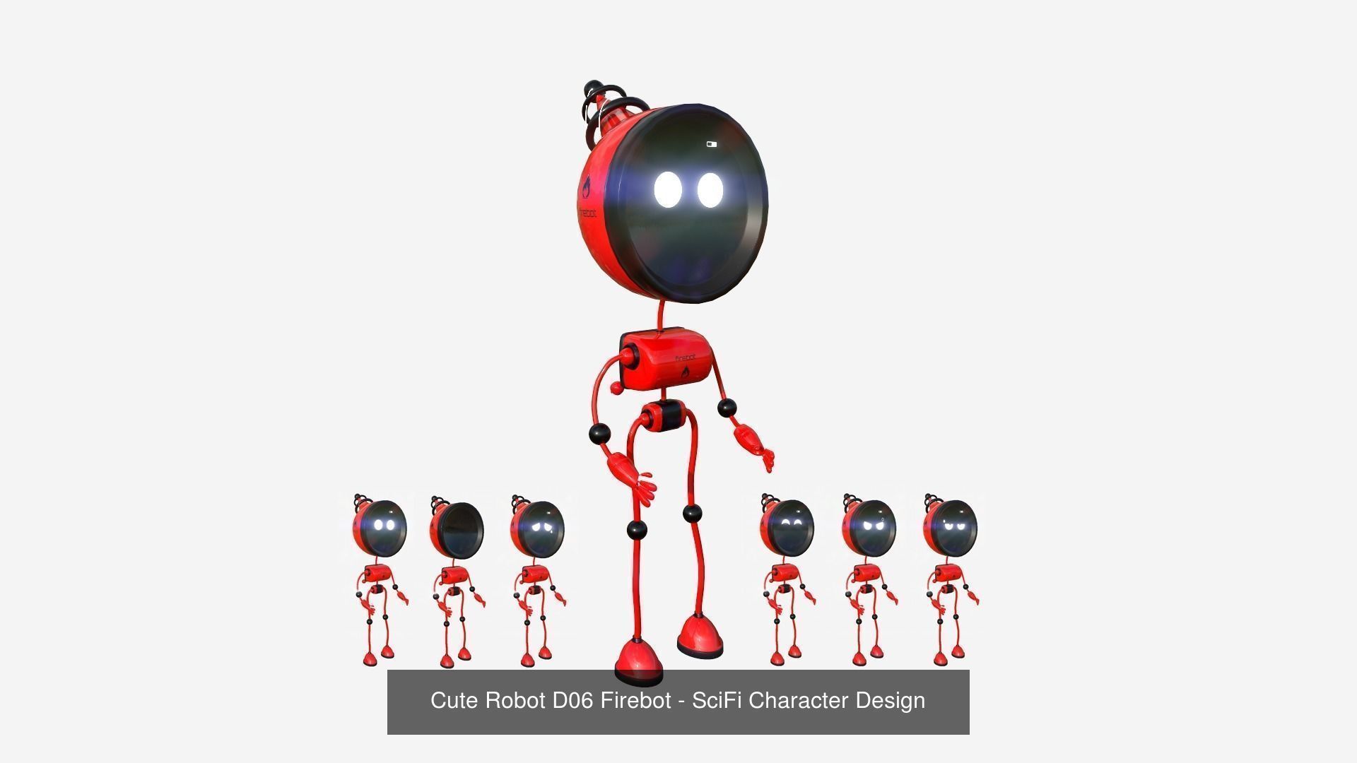 100 Robots Super Collection - SciFi Character Design _77